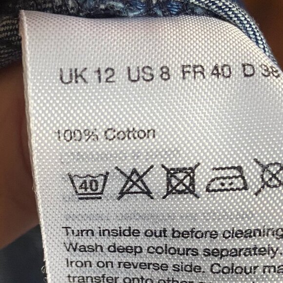 Warehouse Wide Leg Pants (Like-New, US 8, UK 12) - Picture 5 of 5